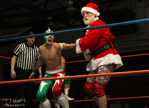 Santa in control!