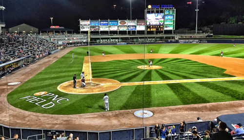 PNC Field is a great place to watch a game. 